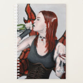 Magische Märchen Drinks Wein Fantasy Art Planner Planer (Vorderseite)
