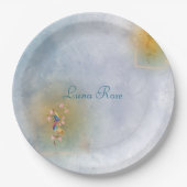 Magische Märchen-Gartenpapiere Teller (Vorderseite)