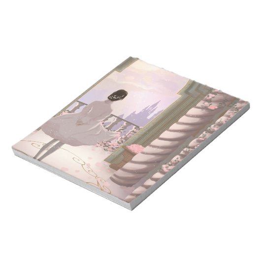 Magische Märchen - Palast Notepad Notizblock (Rotiert)