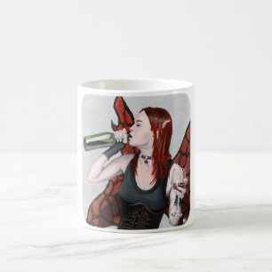 Magische Märchen Trinken Weinfantasie Tasse Kaffee