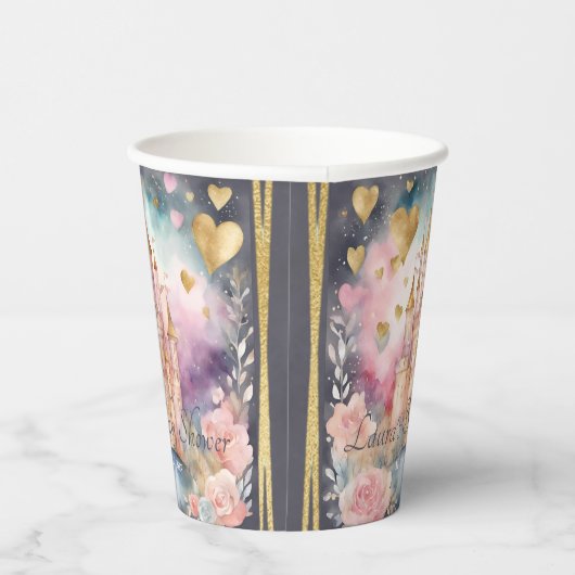 Magische Märchendusche Princess Pappbecher (Rechts)