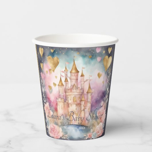 Magische Märchendusche Princess Pappbecher (Vorderseite)