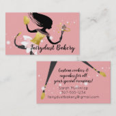 Magische Märchengebäck Kuchen Backwaren Backwaren Visitenkarte (Vorne/Hinten)