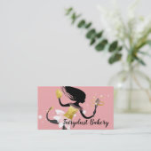 Magische Märchengebäck Kuchen Backwaren Backwaren Visitenkarte (Stehend Vorderseite)