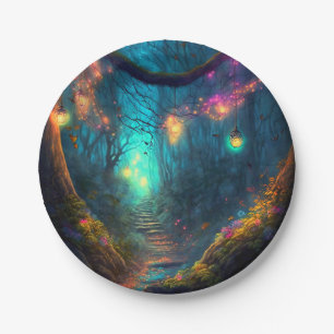 Magische Märchenprinzessin Fantasy Pixie Staub Par Pappteller