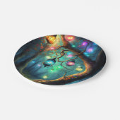 Magische Märchenprinzessin Fantasy Pixie Staub Par Pappteller (Schrägansicht)