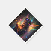 Magische Märchenprinzessin Fantasy Pixie Staub Par Serviette (Ecke)