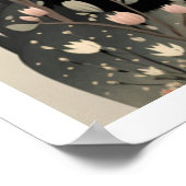 Magische Märchenschmuck Burg Poster, Fantasie Kuns Poster (Ecke)