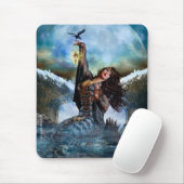 Magische Meereshexe Mermaid Mousepad (Mit Mouse)