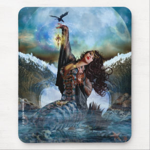 Magische Meereshexe Mermaid Mousepad