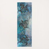 Magische Meeresschildkröte Yogamatte (Rückseite)