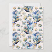 Magische Meerjungfrau 1. Geburtstag Party Einladung (Rückseite)