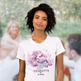 Magische Meerjungfrau-Geburtstagsparty für Kinder T-Shirt