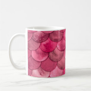 Magische Meerjungfrau Hellrosa Farbskala Wasserfar Kaffeetasse