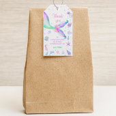 Magische Meerjungfrau Pink Lila Geburtstag Geschenkanhänger