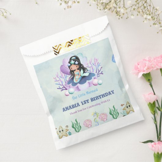 Magische Meerjungfrau Wasserfarbe Geschenktütchen (Versiegelt)