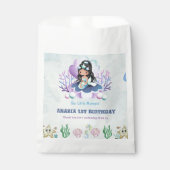 Magische Meerjungfrau Wasserfarbe Geschenktütchen (Vorderseite)