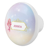 Magische Meerjungfrau zum Geburtstag unter dem Mee Keramikknauf (Rechts)