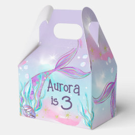 Magische Mermaid-Schwanz Themed Party-Box Geschenkschachtel