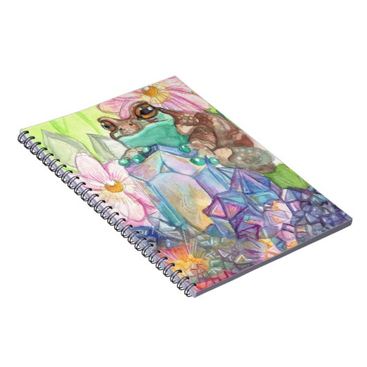 Magische Milchfrösche Wasserfarbe Notizblock (Rechte Seite)