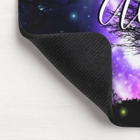 Magische Milchstrahmütze Mousepad (Ecke)