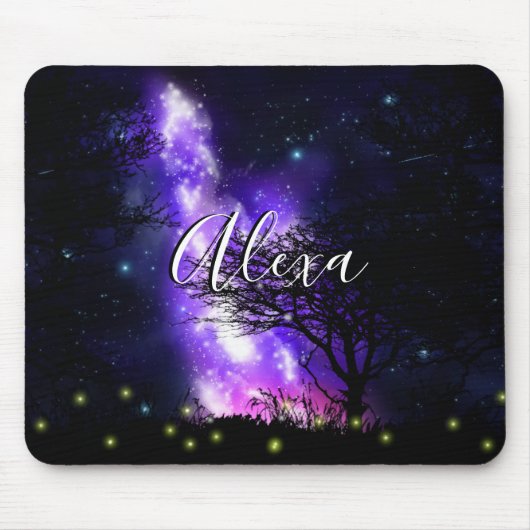 Magische Milchstrahmütze Mousepad (Vorne)