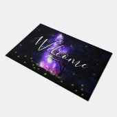 Magische Milchstraße Doormat Fußmatte (Schrägansicht)