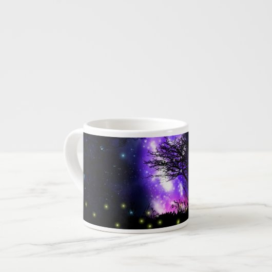 Magische Milchstraße Espressotasse (Vorderseite Links)