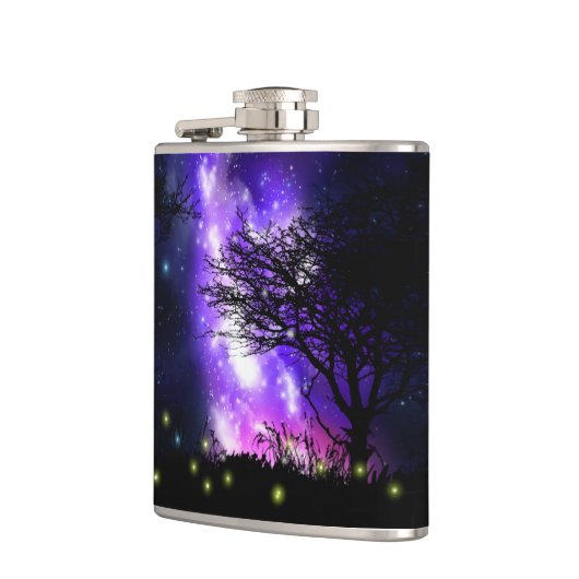 Magische Milchstraße Flachmann (Links)