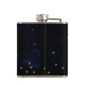 Magische Milchstraße Flachmann (Rückseite)