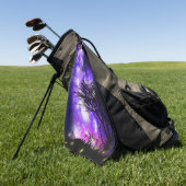 Magische Milchstraße Golfhandtuch (Gras)