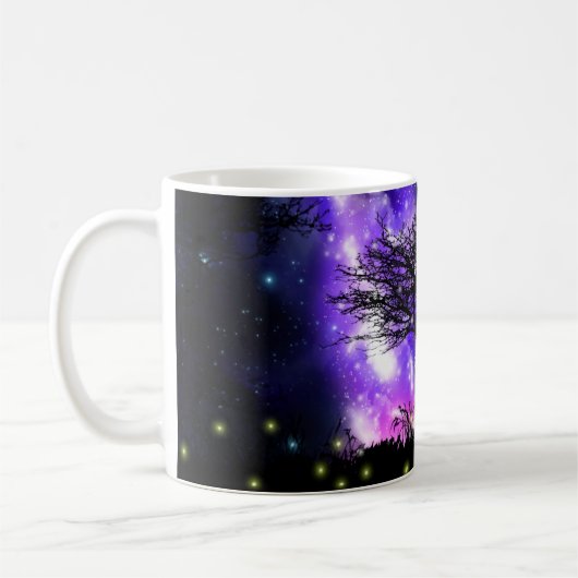 Magische Milchstraße Kaffeetasse (Links)