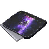 Magische Milchstraße Laptopschutzhülle (Vorne Knopf)