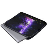 Magische Milchstraße Laptopschutzhülle (Vorne Knopf)