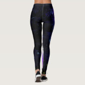 Magische Milchstraße Leggings (Rückseite)