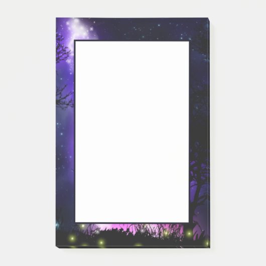 Magische Milchstraße - Nachhinweise Post-it Klebezettel (Vorderseite)