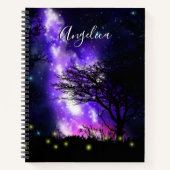 Magische Milchstraße Notizblock (Vorderseite)