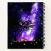 Magische Milchstraße Notizblock (Rückseite)