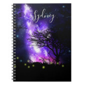 Magische Milchstraße Notizblock (Vorderseite)