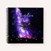 Magische Milchstraße Notizblock (Vorderseite)