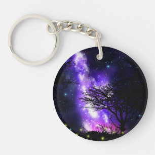 Magische Milchstraße Schlüsselanhänger