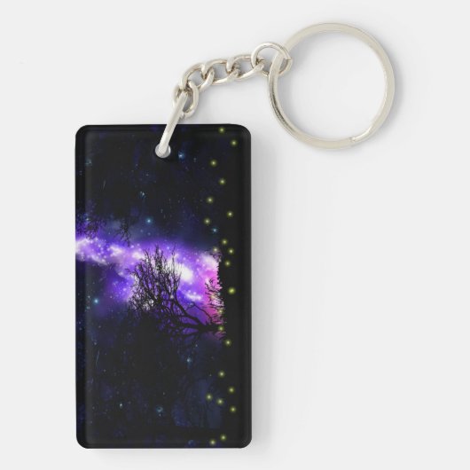 Magische Milchstraße Schlüsselanhänger (Rückseite)