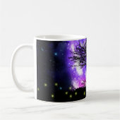 Magische Milchstraße Tasse des Kaffees (Links)