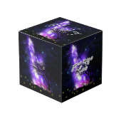 Magische Milchstraße Würfel (Vorderseite Schrägansicht)