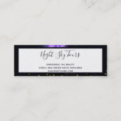 Magische Milky Way Mini-Visitenkarte Mini Visitenkarte (Vorderseite)