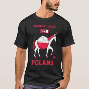Magische Mode für Polens Fußball-Einhorn T-Shirt
