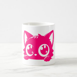 Magische Momente: Süße Katzen-Tasse Kaffeetasse