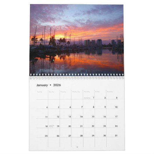 Magische Momente von Hawaii 2012 Kalender (Jan 2026)