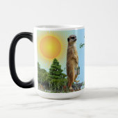 Magische Moments 'Green Thang' Meerkat Verwandlungstasse (Links)