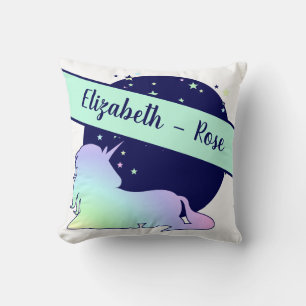 Magische Mondfische Einhorn Niedliche Magic Design Kissen